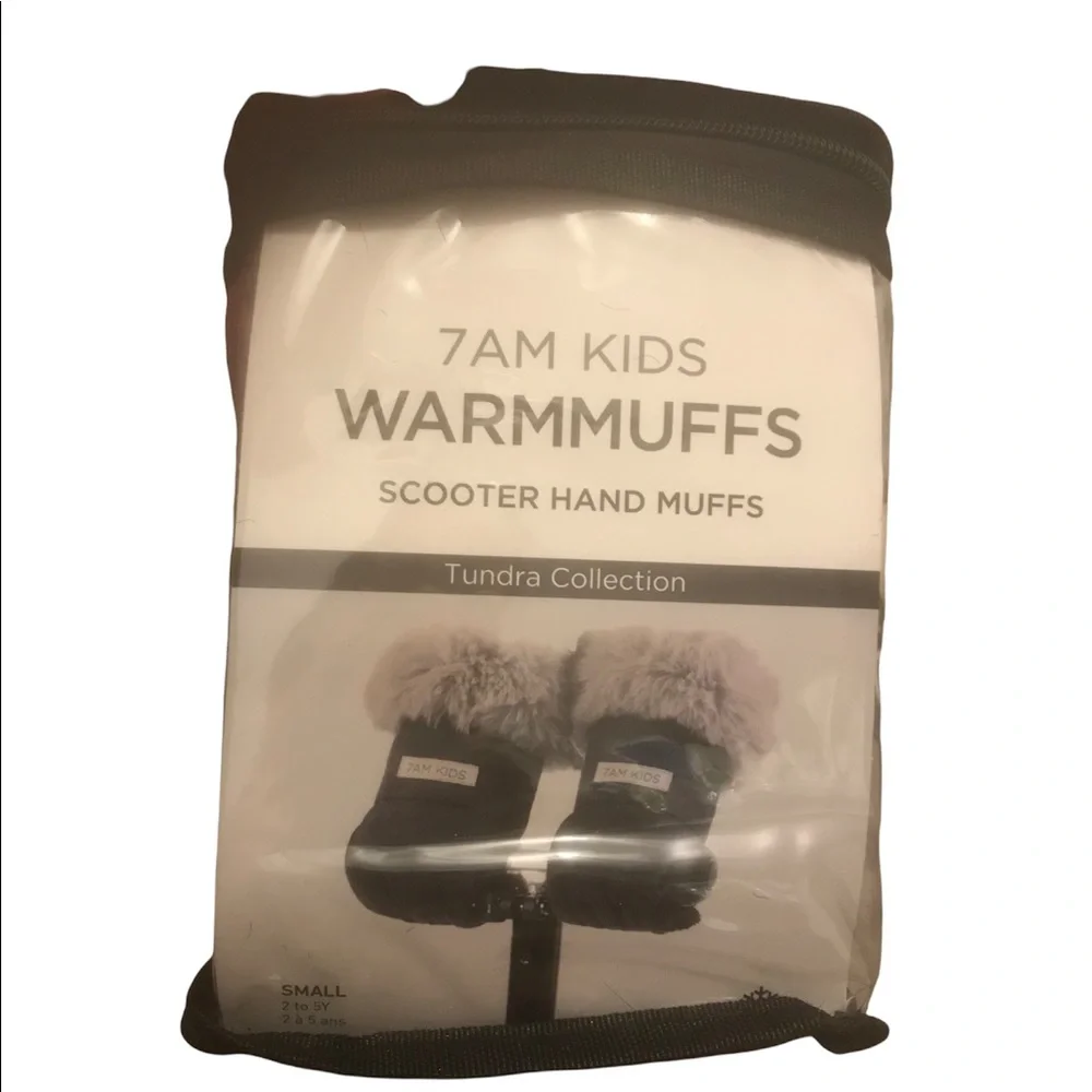 7am Kids Warmmuffs Tundra collection for scooter, grey, size 2-5 yrs, $55